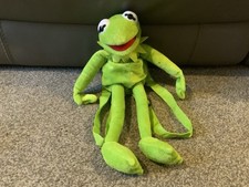 KERMIT THE FROG SOFT TOY SMALL BAG BACKPACK SOFT TOY THE MUPPETS  SESAME STREET
