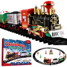 Large Christmas Train Set