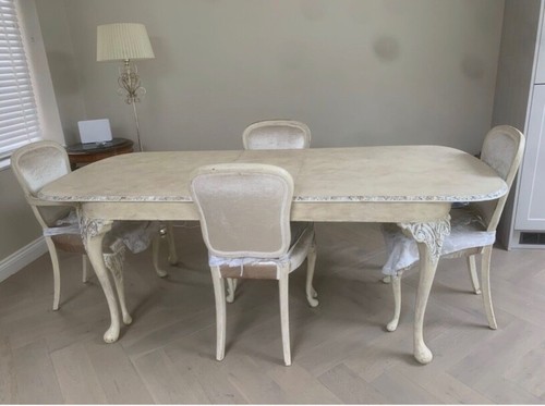 Shabby chic dining table - shabby,
