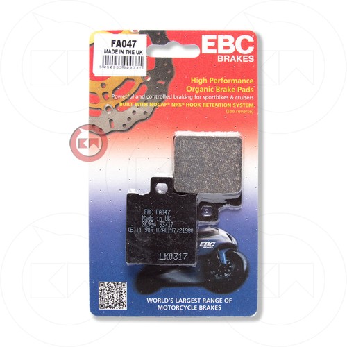 Ebc fa047 organic rear - fa047, brake