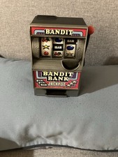 Vintage Toy One Arm Bandit Coin Money Box