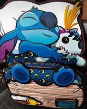 Loungefly Disney Stitch And Scrump Bag Bedtime Printed Backpack
