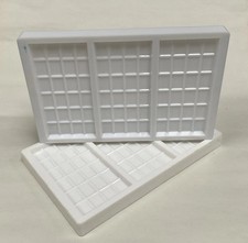 Polycarbonate professional bar Moulds X 2. Great bar Mould for Chocolate or soap