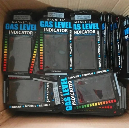 Magnetic gas level indicator - gas,