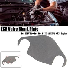 EGR Valve Blank Plate for  BMW E90 E91 E84 N47 N47S N57 N57S M67N