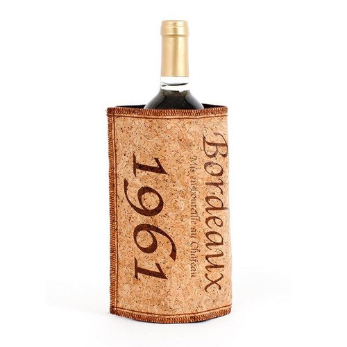 Wine bottle chiller sleeve - bottle,