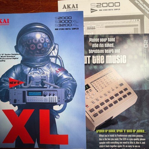 Vintage akai informational - akai,