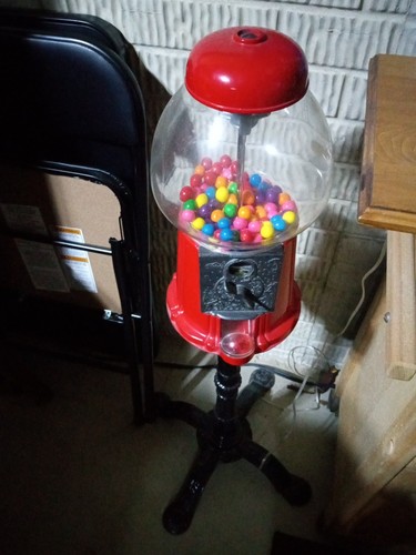 Gumball machine with - machine,