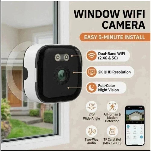 Window security camera - security,