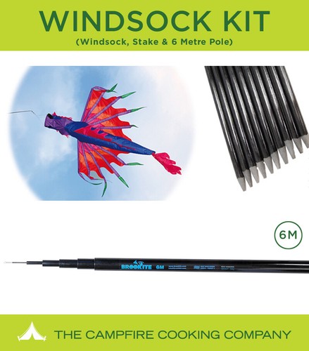Festival flag pole kit - flag, with