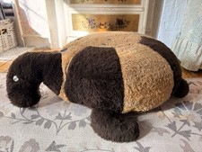 Vintage Tortoise Turtle Pouffe