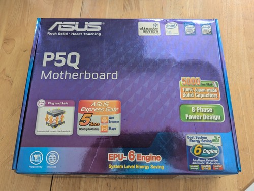 Asus p5q motherboard lga775 - p5q,