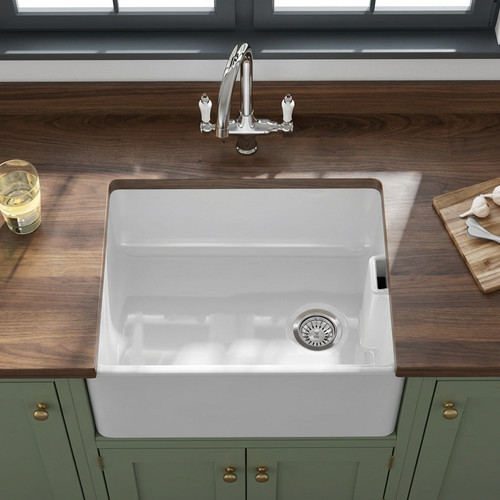 Ceramic belfast kitchen sink - sink, +