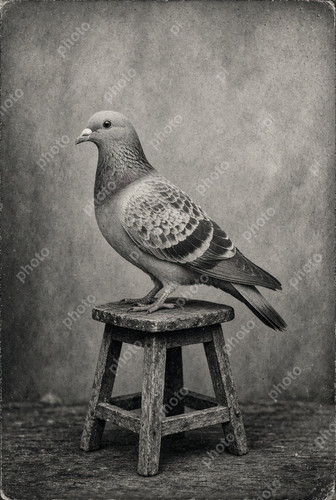Portrait racing pigeon - racing,