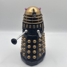 Doctor Who Product Enterprise WORKING Dalek - Planet Gold Black Talking Dalek