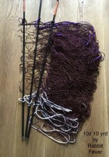 10Z 10 YARD  DUTY STOP NET HEDGE NET ON POLES RABBITING FERRETING PEST CONTROL