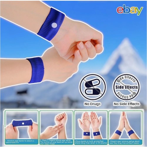 Anti nausea wrist bands - 2,