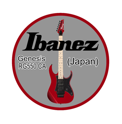Guitar ibanez - ibanez, red)
