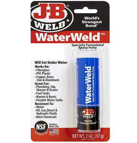 Weld waterweld putty stick - j-b,