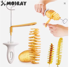 Spiral Potato Cutter Twisted Slice Potato Tower Whirlwind Potato Cut Diy Creativ