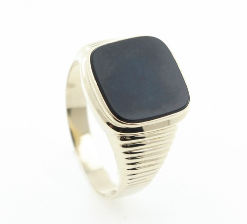 Signet ring men - ring, carat