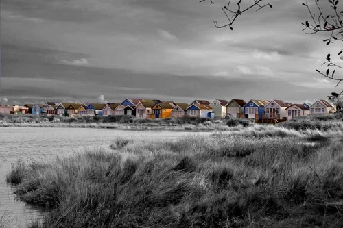 Beach huts hengistbury head - huts,