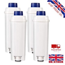 4x For Delonghi Coffee Maker Machine Water Filter DLSC002 5513292811 SER3017 New