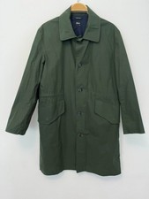 Albam Green Coat - Mens - Navy lining - Deep pockets - Excellent - Size M