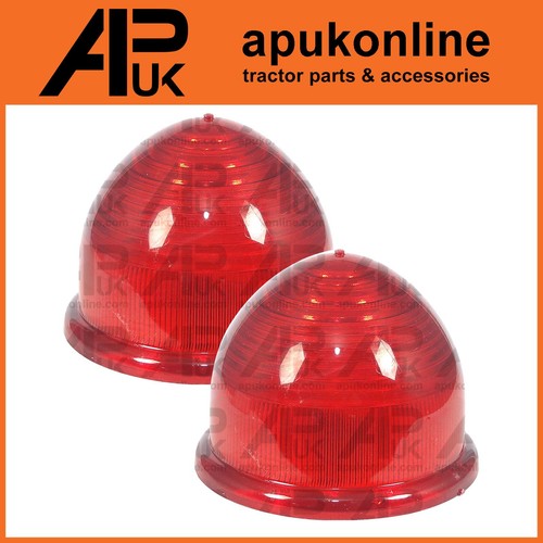 Rear red dome - 2, round