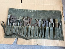 Vintage Triumph Motorcycle Tool Kit Tool Roll 