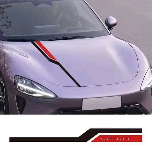 100cm black racing stripe - 100cm,