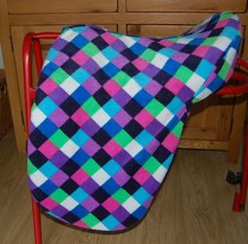 Fleece Saddle Cover Designed for Ideal, Fylde Saddle