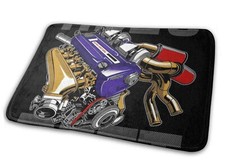RB26 Logo Mat Engine work / Home use For Nissan Skyline GTS GTR R32 R33 R34