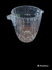 Vintage Crystal Champagne Ice Bucket With Handles