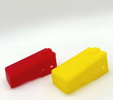 Greenhills Reproduction Yellow & Red Bonnet Pair for Scalextric Superstox C285 &