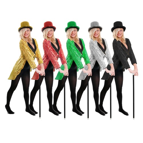 Adult sequin tailcoat cabaret - tailcoat,