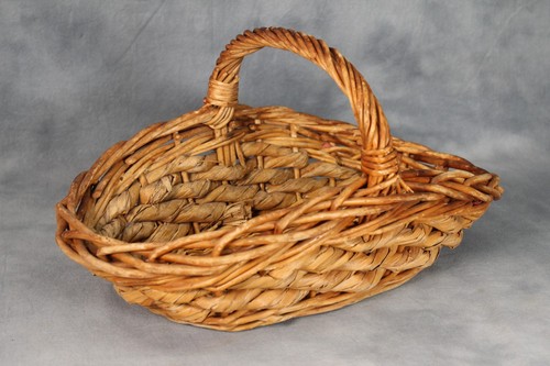 Vintage woven wicker rattan - vintage,