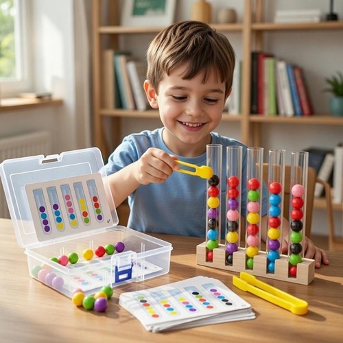Montessori color sorting toy - montessori,