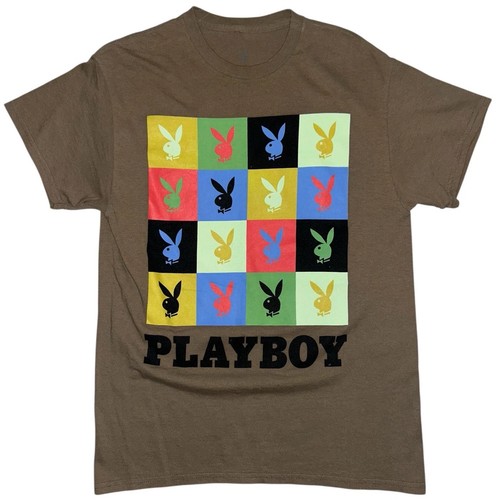 Playboy logo men brown - playboy,
