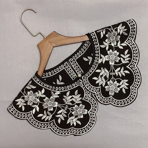 Victorian floral embroidered - victorian,