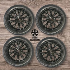 18" Gloss Black Alloy Wheels &