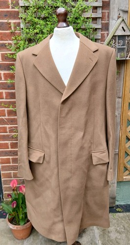 Vintage mens camel coat - mens,