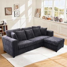 4 Seater Corner Sofa Bed w/