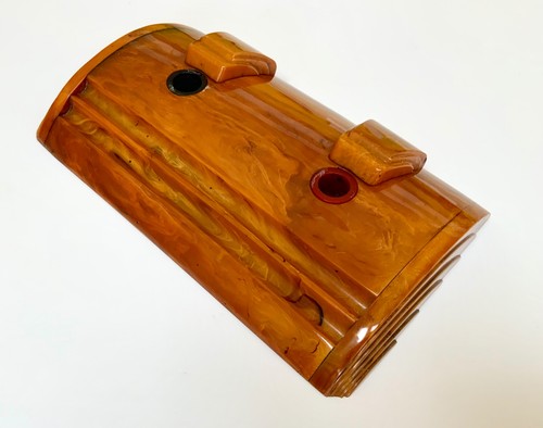 Art deco carvacraft amber - art,