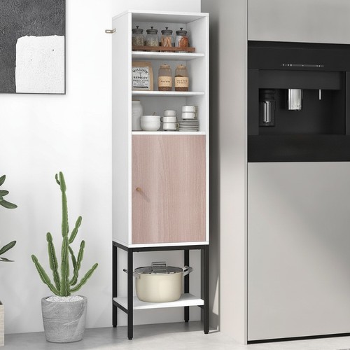Wooden storage cabinet tall - wooden,