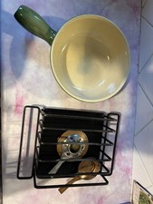 Vintage fondue set - set, with