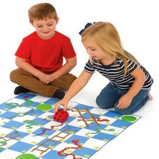 Giant Snakes & Ladders Board