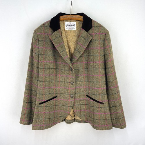 Bucktrout tweed jacket womens - tweed,