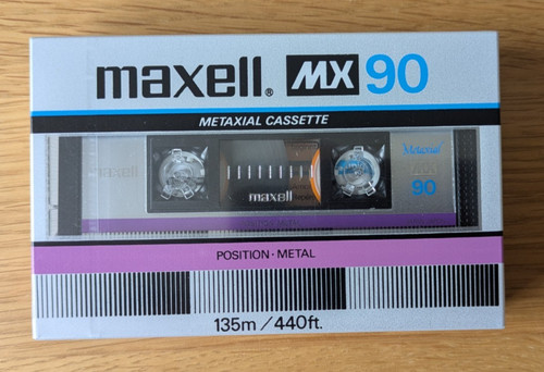 Vintage maxell metaxial - mx,