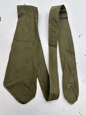 WW2 British Army Officer's Cotton Uniform Neck Tie - With German Markings!